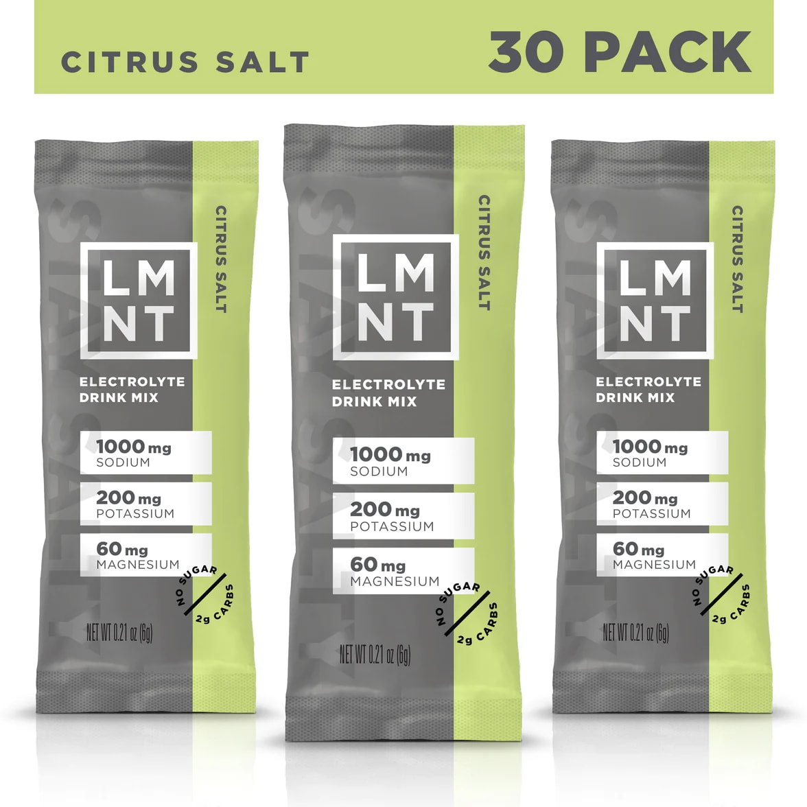 LMNT Zero-Sugar Electrolytes Citrus Salt (30 Pack) | 0923714WI